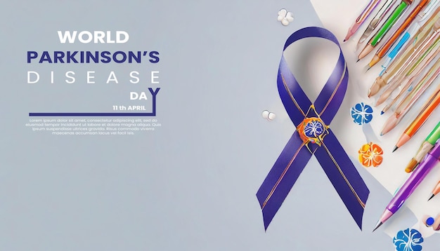 PSD parkinsons disease month card april