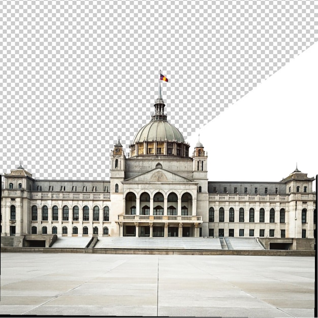 Casa del parlamento su uno sfondo trasparente