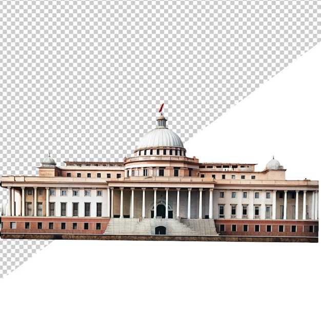 PSD parliament house on transparent background