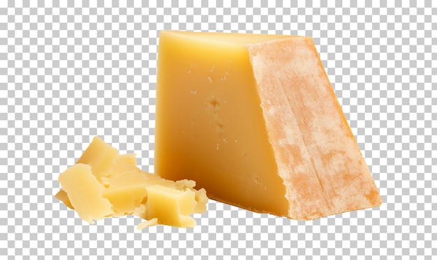 parmesan cheese isolated on transparent background png psd