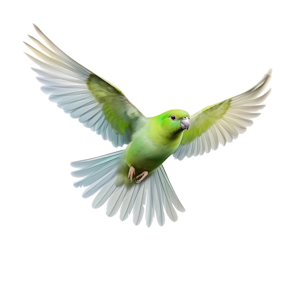 PSD parrot in flight