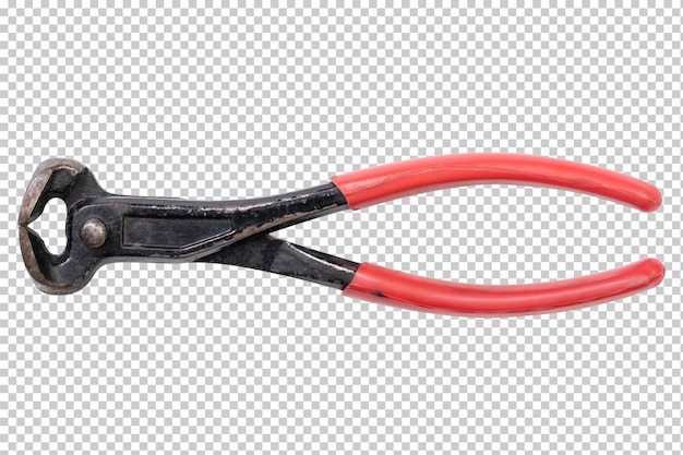 PSD parrot pliers on white background