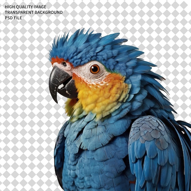 PSD parrot vector png