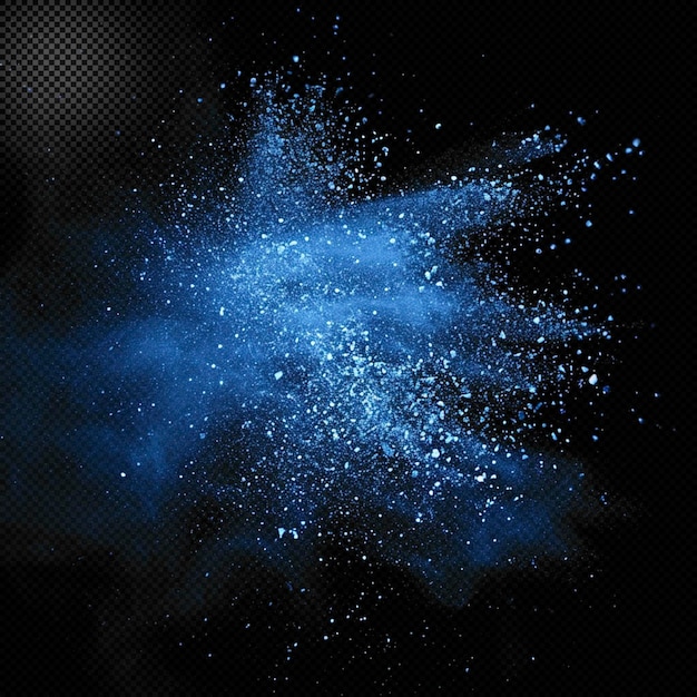 PSD particle effect transparent background