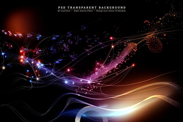 PSD particles liquid dynamic flow abstract polygonal space background with connecting dots and lines