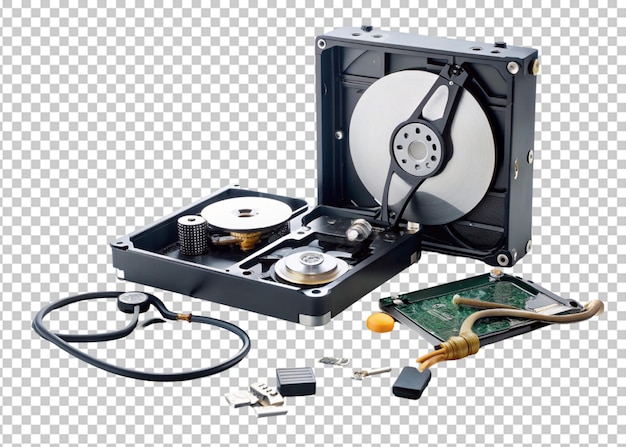 PSD parti di un disco rigido appartenenti all'hardware del computer