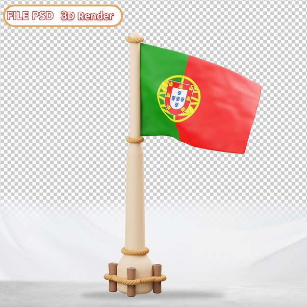 PSD partugal flag