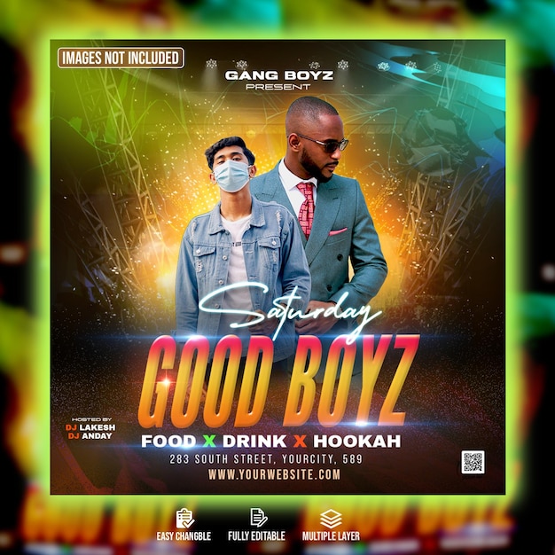 Party Flayer Muziek