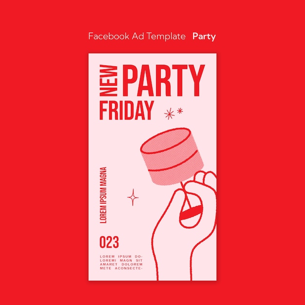 Party template design