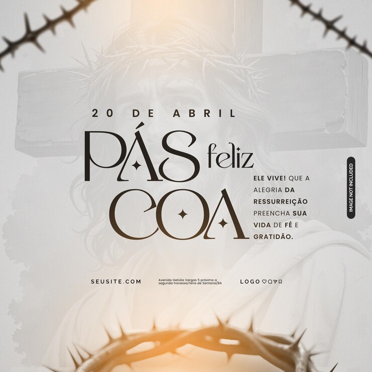 PSD pascoa flyer psd