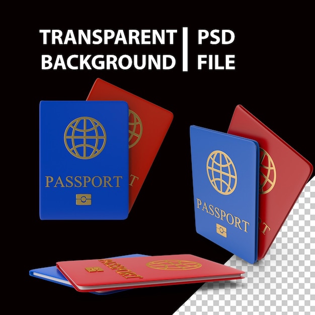 PSD passports png