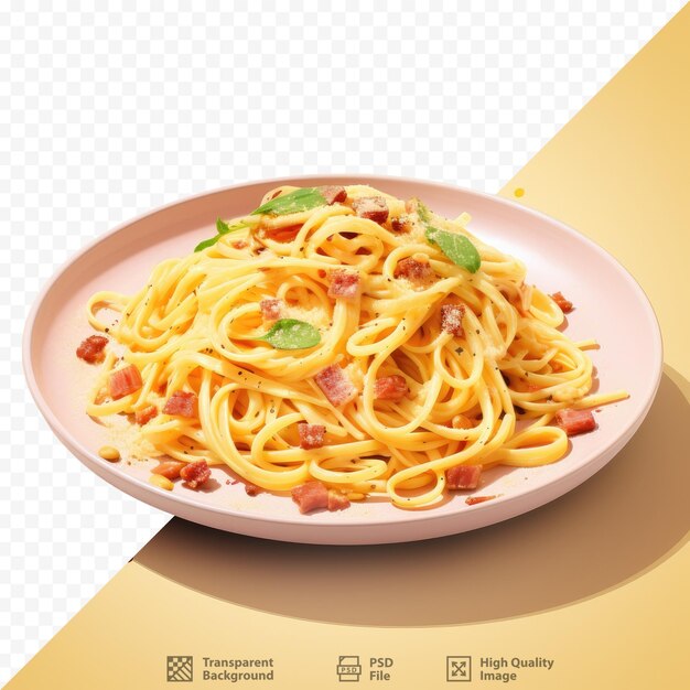 PSD クリームソースのパスタ料理