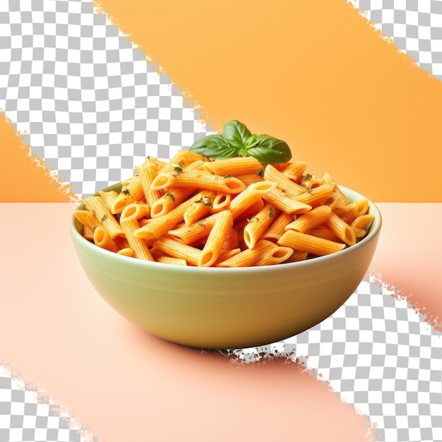 PSD pasta in een kom