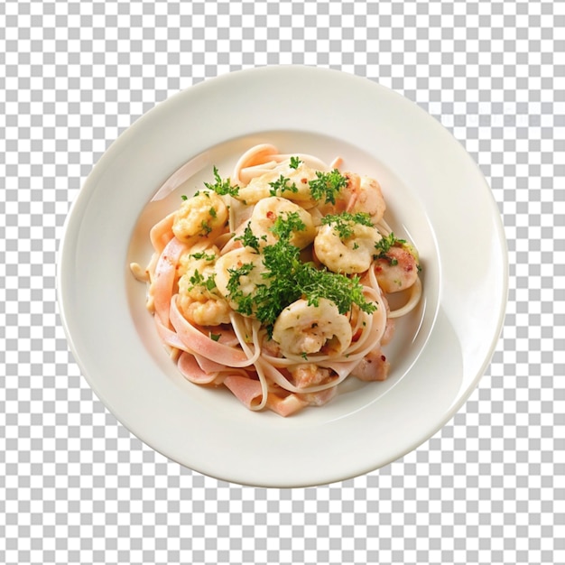 Pasta isolated on transparent background