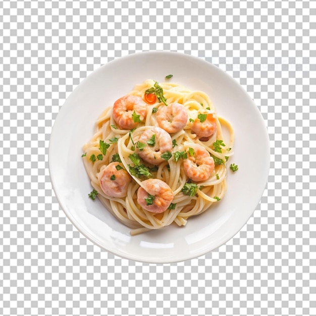 PSD pasta isolated on transparent background