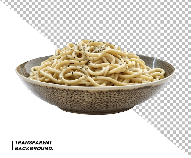 PSD pasta noodles transparent background