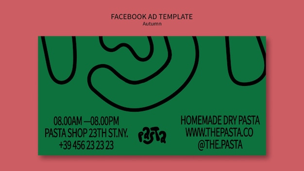 Pasta template design