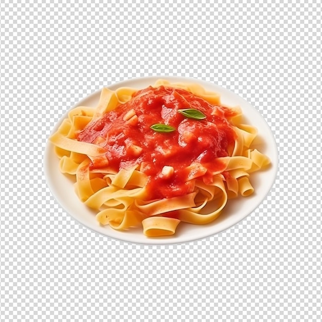 Pasta on transparent white_background
