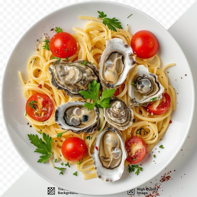 PSD pasta with oysters