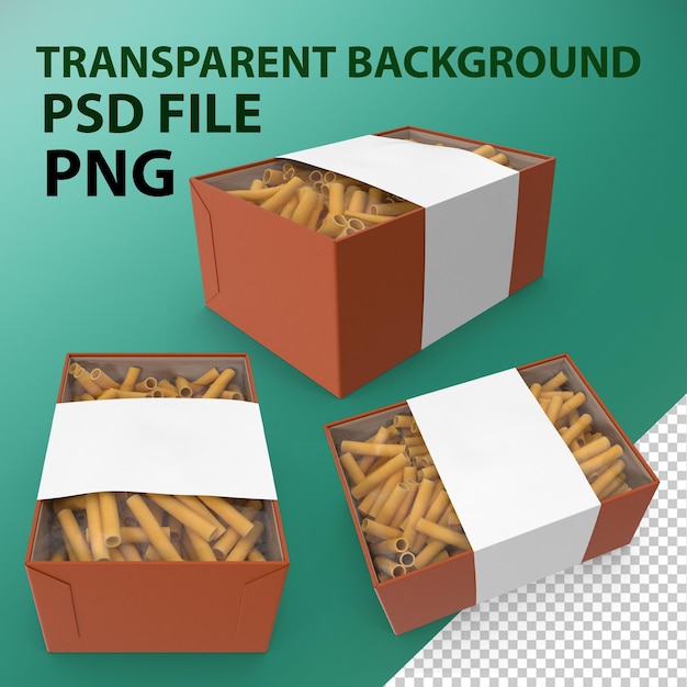 Pastaemballasje PNG