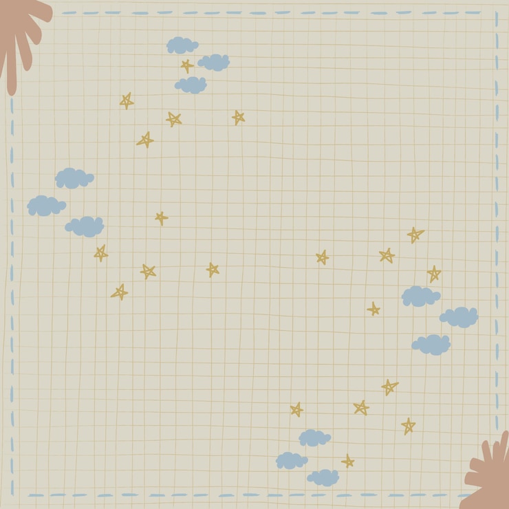 PSD pastel sky scarf