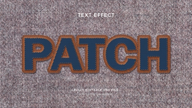 Patch-teksteffect