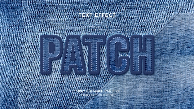 Patch-teksteffect