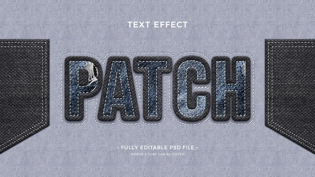 Patch-teksteffect