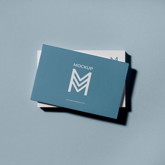 Patroon visitekaartjes mockup