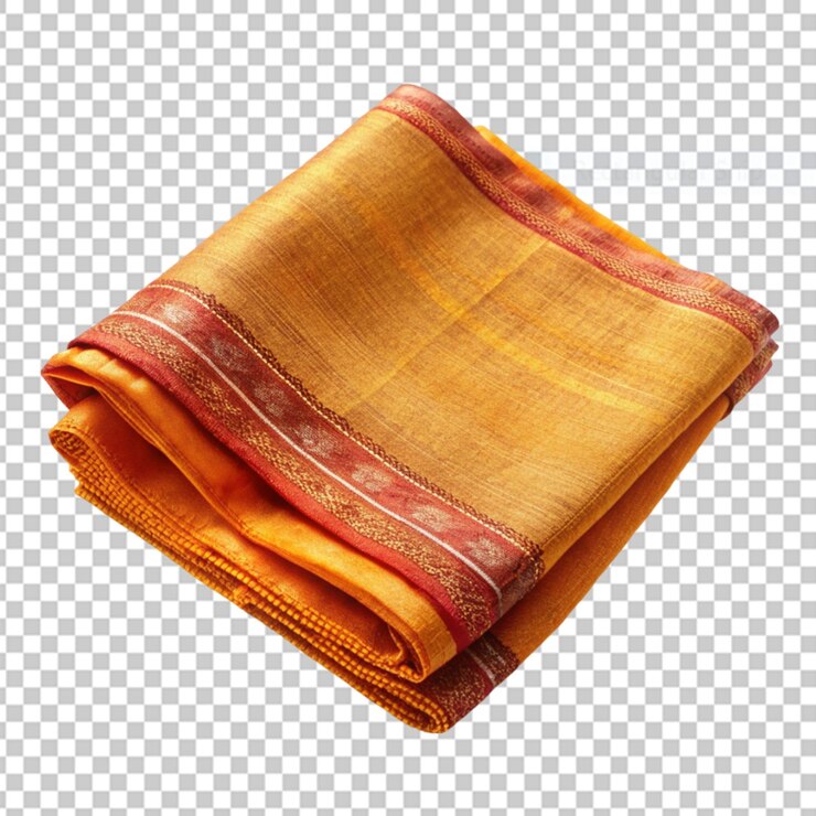 PSD patta hindi for silk cloth on transparent background