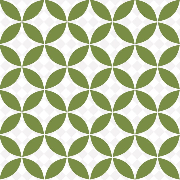 PSD a pattern of green leaves on a white background