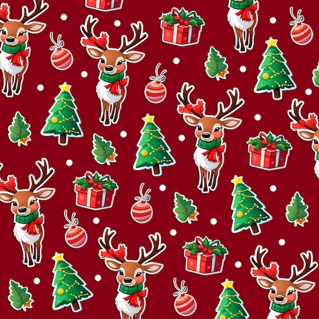 PSD pattern merry christmas