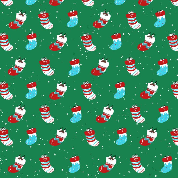 PSD pattern in the shape of a sock