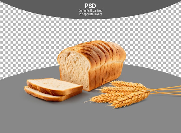 Pauruti White Bread na przezroczystym tle