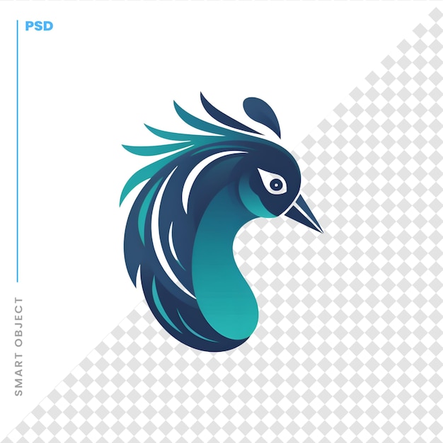 PSD paw wektor logo szablon projektu ikona pawia