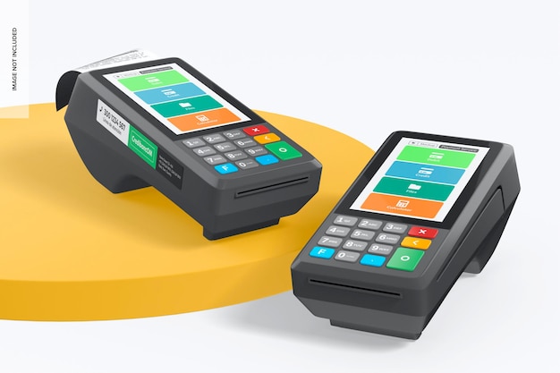 PSD payment devices mockup