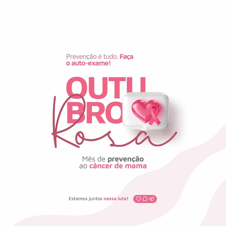 PSD październik rosa concept różowy październik rak piersi psd szablon post