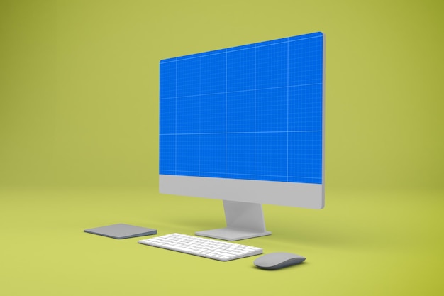 PSD pc full screen mockup