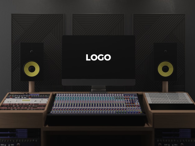 PC- ja musiikkistudiomalli