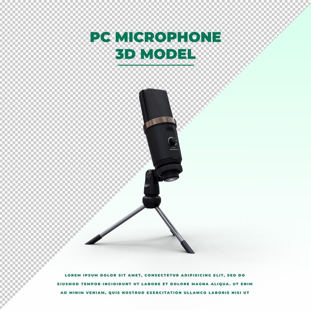 PSD pc-microfoon voor streaming