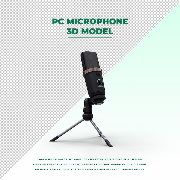 PSD pc microphone for streaming