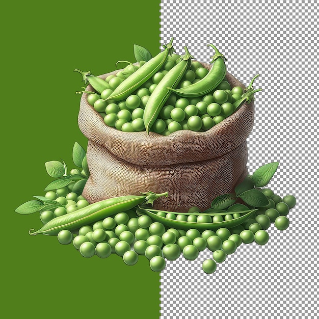 PSD pea pod paradise png