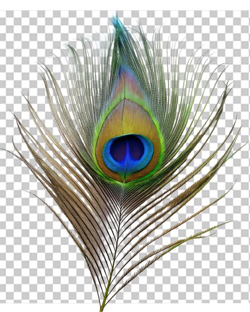 PSD peacock feathers png