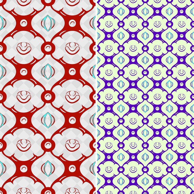 PSD pearl with oyster silhouette placed in a sophisticated patte creative abstract geometric vector
