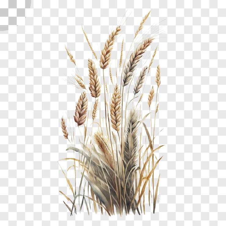 Pęczek pszenicy na przezroczystym tle pszenica png do pobrania