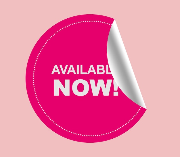 Peeling Sticker PSD voor Mockup