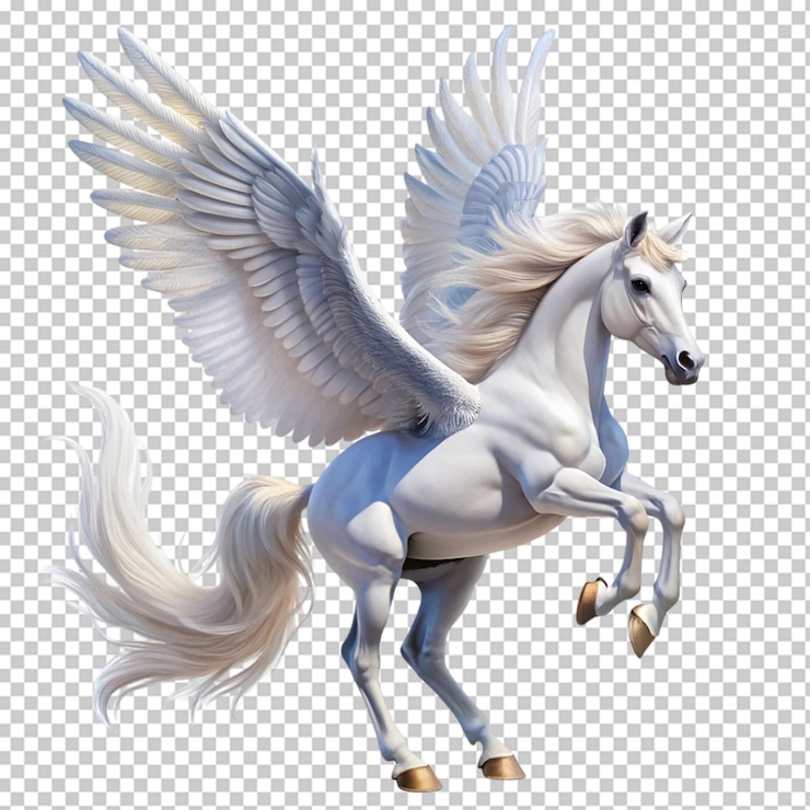 PSD pegasus animal mammal flying