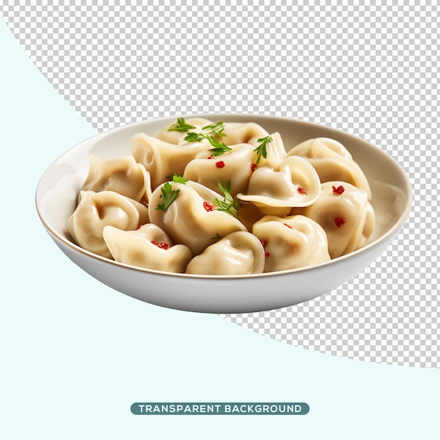 Pelmeni sul piatto