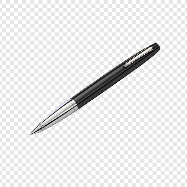 PSD pen isolated on transparent background