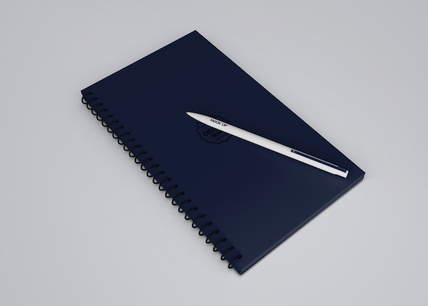 pen mockup for merchandising